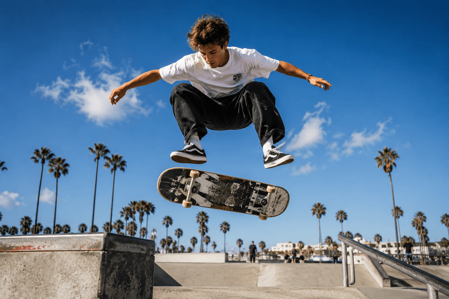 Skateboarding
